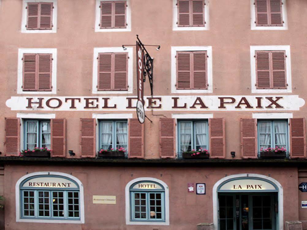 Logis Hotel De La Paix - Турню Экстерьер фото